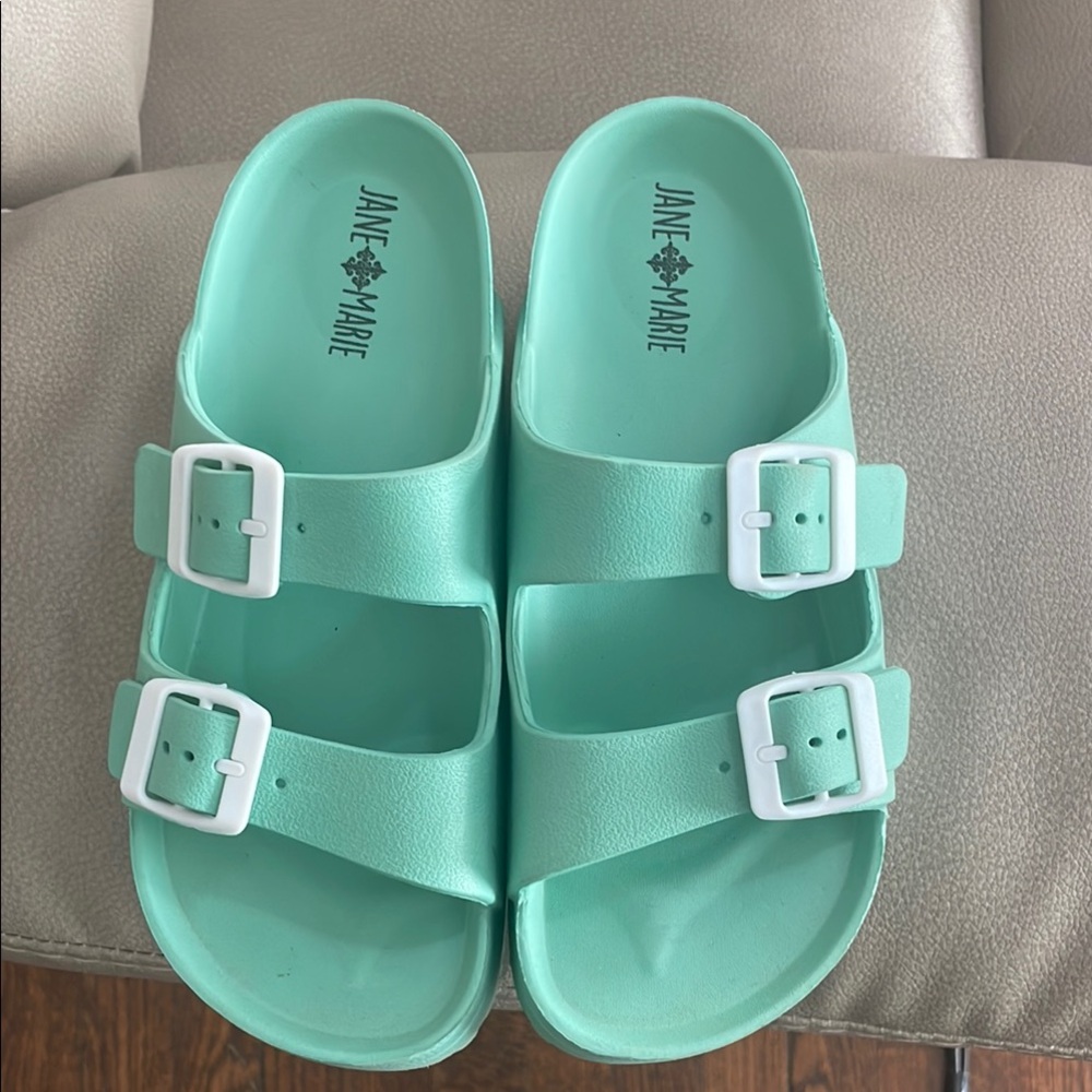 Jane Marie Mint Sandals
